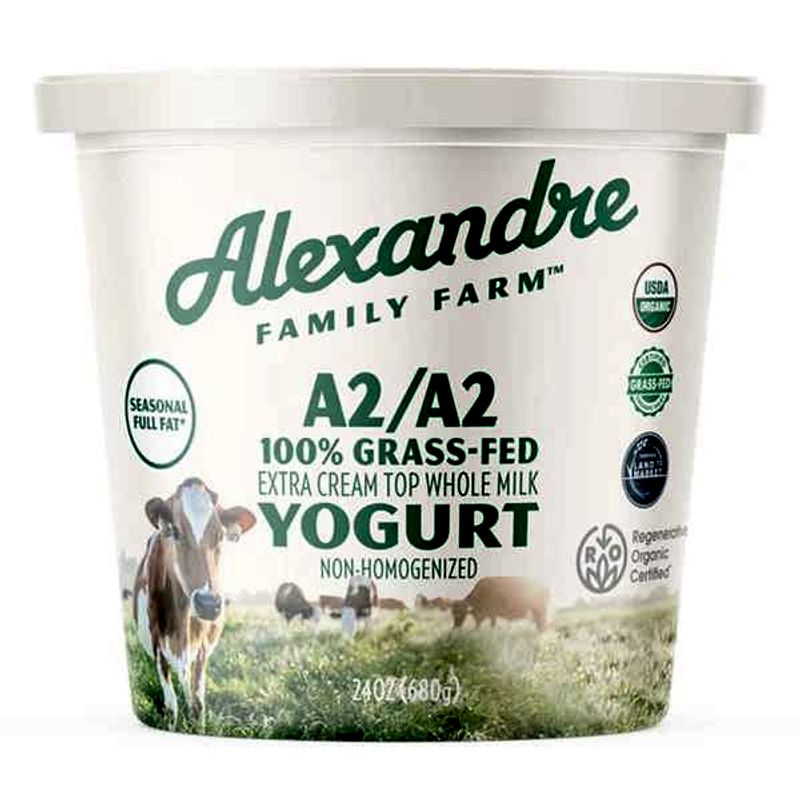 Organic Grass-Fed A2/A2 on Top Yogurt | Yogurt | Delivery near me in California