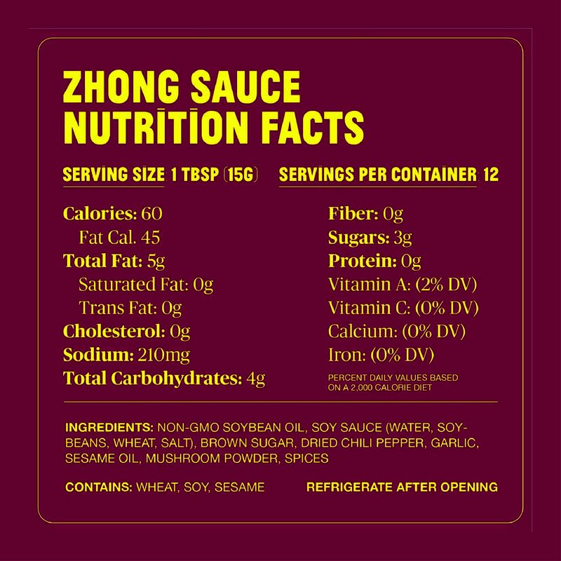 Zhong Sauce Delivery