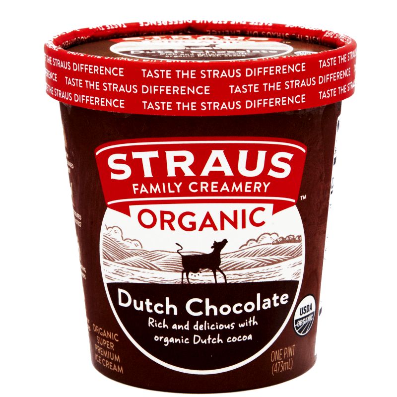 Organic Dutch Chocolate Ice Cream Delivery
